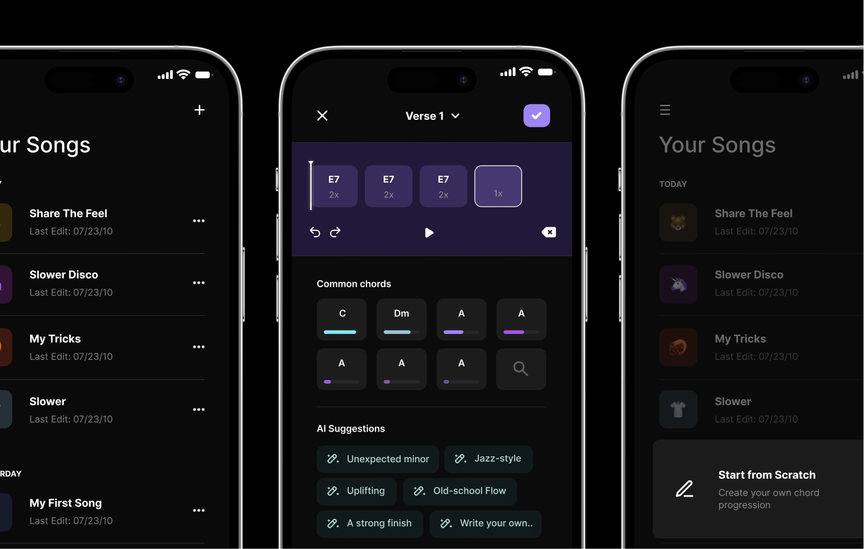 Chords Finder app