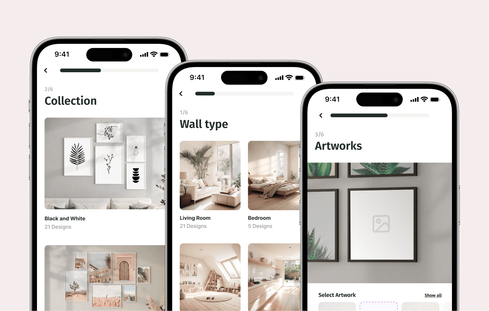 Mixtiles app interface